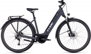 CUBE TOURING HYBRID ONE 500 GREY N WHITE 2024 DRIMALASBIKES